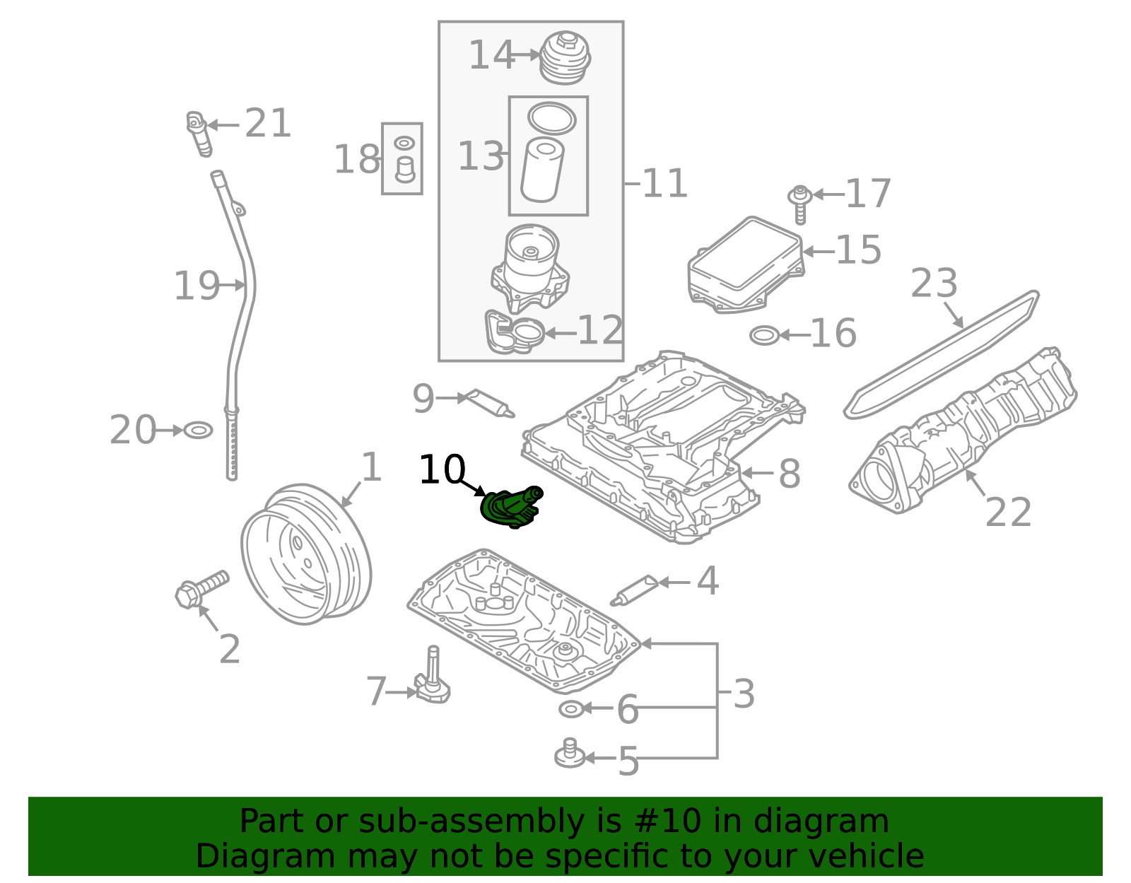 2018-2025 Audi Engine Oil Pump Pickup Tube And Screen 06M-115-155-J ...