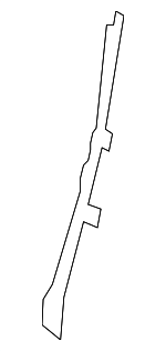 99752131900 - Body: Seat Back Panel Bracket for Porsche: 911, Boxster, Cayman Image