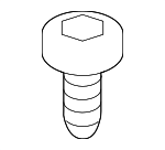 7119906949 - Body: License Frame Screw for BMW: 528i, 528i xDrive, 535d, 535d xDrive, 535i, 535i xDrive, 550i, 550i xDrive, 740i, 740Ld xDrive, 740Li, 740Li xDrive, 750i, 750i xDrive, 750Li, 750Li xDrive, 760Li, ActiveHybrid 5, ActiveHybrid 7, M5 Image