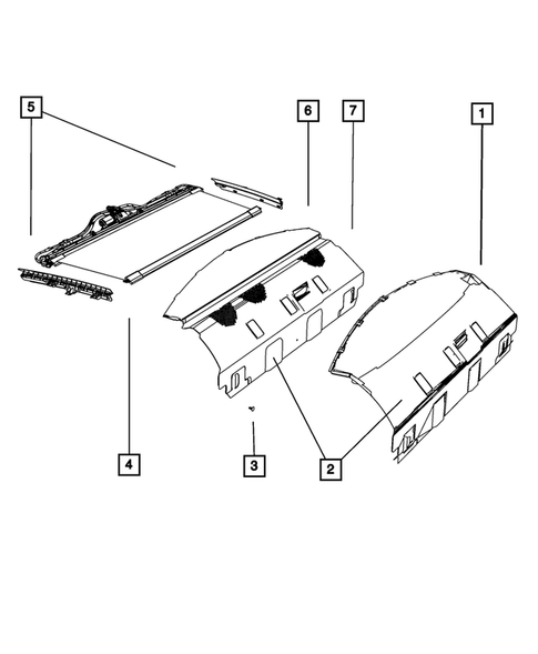 Headliners-Visors-Assist Straps for 2015 Chrysler 300 #1