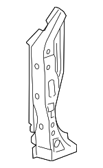 63130TP6A00ZZ - Body: Lower Pillar Reinforced for Honda: Accord Crosstour, Crosstour Image
