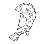 47782WB001 - : Splash Shield for Toyota Image