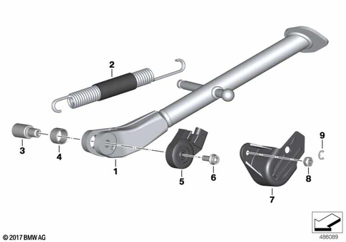 Side Stand for 2020 BMW-Motorrad G 310 GS #1