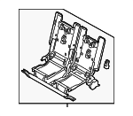 531123587 - : 2017-2023 Land Rover Discovery - Seat Frame for Land Rover: Discovery Image