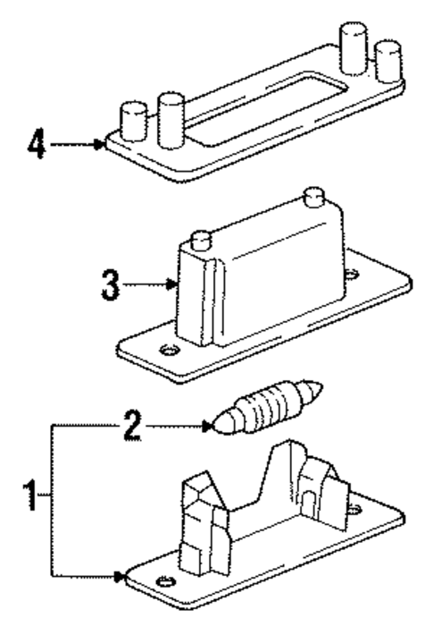 License Lamps for 1993 Porsche 968 #0
