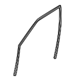 GNA1040AG - Body: Glass Run for Jaguar Image