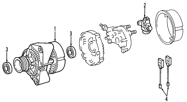 79810125 - Electrical: Bearings for Mercedes-Benz Image