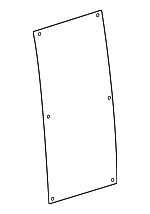 90669248019999 - Body: Center Panel for Mercedes-Benz Image