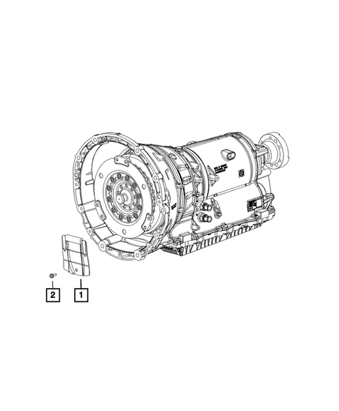 Mounting and Skid Plate for 2015 Chrysler 300 #2