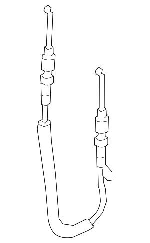 4M8837099 - Body: Door Latch Cable for Audi Image
