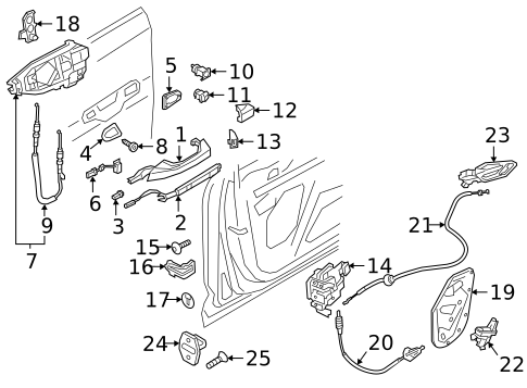 Front Door for 2020 Audi e-tron Sportback #2