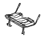 MB3Z7863161C - Body: Seat Frame for Ford Image