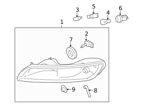 Fog Lamps for 2008 Porsche 911 #0