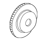 45251S5DA10 - Brakes: Rotor for Honda: Civic Image