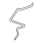 99610622554 - Cooling System: Vent Pipe for Porsche: 911, Boxster Image