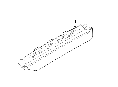 High Mounted Stop Lamp for 2024 BMW X4 #0