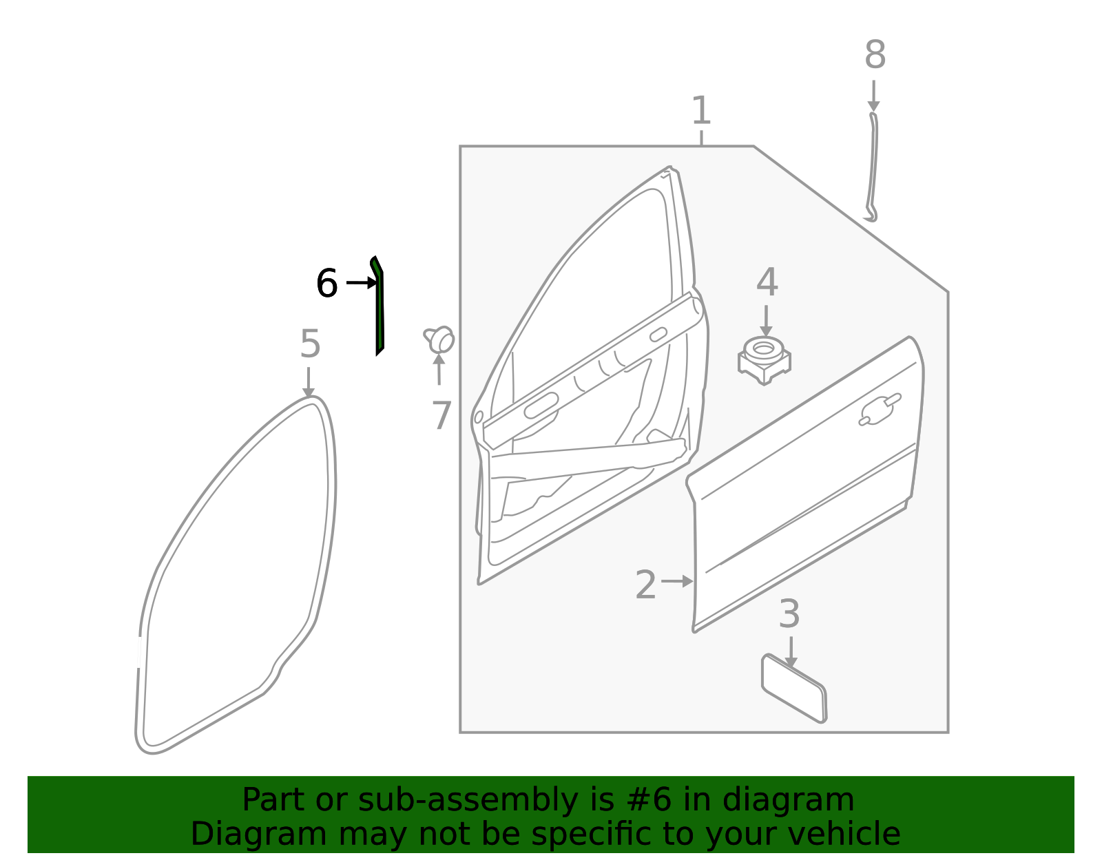 Door Seal – OEM Weatherproofing for a Quieter Ride | AutoNation Parts