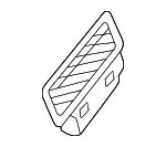 5H1819706A4PK - Body: Defogger Grille for Volkswagen Image
