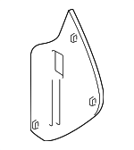 5H1858217B4PK - Body: Side Cover for Volkswagen Image