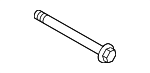 N91204501 - Electrical: Alternator Mount Bolt for Audi Image
