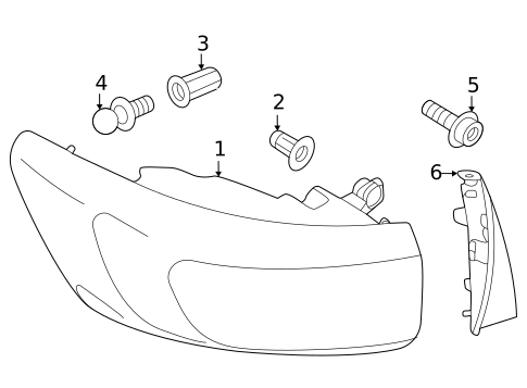 Tail Lamps for 2024 Volkswagen ID.4 #0