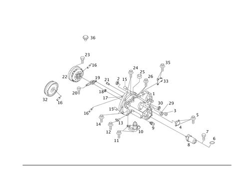 Transmission Assembly W/Release Bearing for 2019 Smart EQ fortwo #0