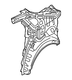 71601D4000 - Body: Inner Quarter Panel for Kia: Optima Image