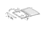 2017800344 - Electric Sliding/Lifting Roof: Wind Deflector for Mercedes-Benz Image