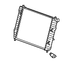 21559 - Cooling System: ACDelcoâ„¢ Radiator for Chevrolet: Corvette, SSR Image