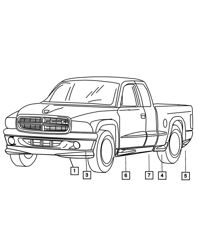 5JK99ZDRAA - : Sill Cladding, Left for Mopar Image