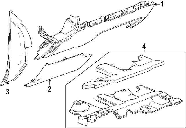 86598569 - : Part# 86598569 F Cover for GMC: Sierra EV Image