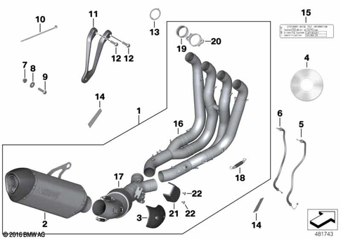 Exhausts & Performance for 2016 BMW-Motorrad S 1000 R #0