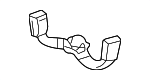 4826SDNA01ZA - Body: Seat Belt Receptacle for Honda: Accord Image