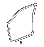 67861AC020 - : Door Weather-Strip for Toyota Image