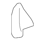 91530SJA003 - Body: Rear Seal Clip for Acura: RL, RLX Image