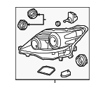 8114550500 - : 2010-2011 Lexus LS460 - Composite Assembly for Lexus: LS460 Image