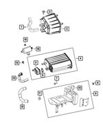68321481AA - Emission Controls: Vapor Canister Seal for Mopar Image