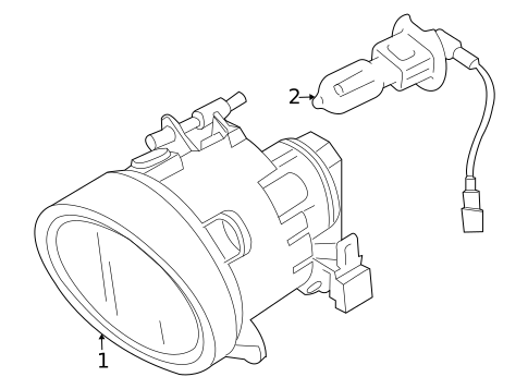 Fog Lamps for 2004 Land Rover Freelander #0