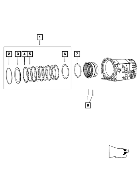 Clutches for 2008 Dodge Challenger #5