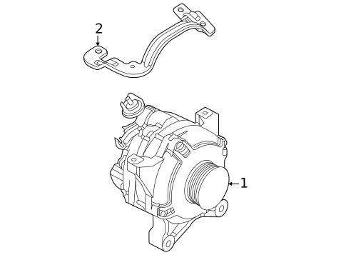 Brackets, Flanges & Hangers for 2018 Ford E-350 Super Duty #0