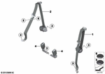 72117226442 - : Upper Belt Rear Right for BMW Image