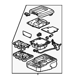 23474191 - Body: Seat Back Assembly for Cadillac: Escalade, Escalade ESV | Chevrolet: Silverado 1500, Suburban, Tahoe | GMC: Sierra 1500, Yukon, Yukon XL Image