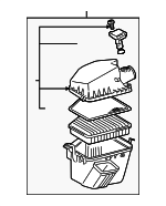1770031721 - : Air Cleaner Assembly for Lexus: GS350 Image