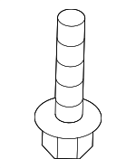 861422B000 - Body: Bumper Cover Screw for Hyundai: Elantra, Santa Fe, Sonata Image