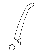 6767312021 - Body: Frame Molding for Toyota: Corolla, GR Corolla Image