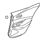 676100Z483C3 - : Door Trim Panel for Toyota: Corolla Image