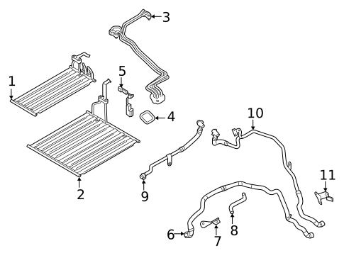 Inverter Cooling Components for 2017 BMW 740e xDrive #0