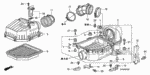 17217RNAA00 - Electrical/Exhaust/Heater/Fuel: CLIP, AIR CLEANER for Honda Image