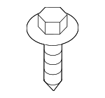 64195B1000 - Electrical: Headlamp Assembly Bolt for Hyundai Image