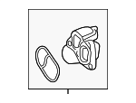 PX1P1519X - Cooling System: Water Outlet for Mazda Image